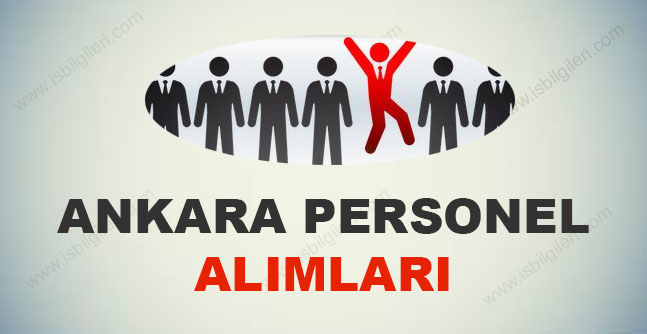 Ankara Personel Eleman Alımı iş ilanları 2020