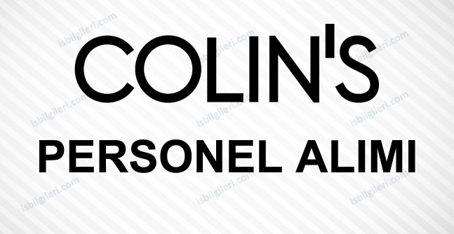 Colin’s Personel Alımı İş İlanları