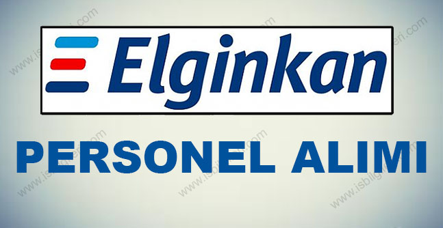 Elginkan Holding Personel Alımı 2017