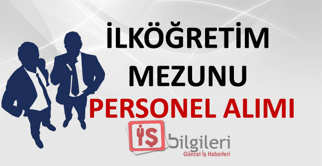 Türkiye Geneli Eleman işçi alım ilanları 2020