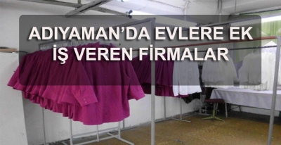 Adıyaman Ev Hanımlarına Evde Ek iş