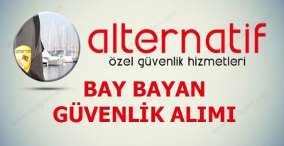 Alternatif Özel Güvenlik Personeli Alımı
