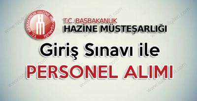 Başbakanlık Hazine Müsteşarlığı 16 Kadrolu Personel Alımı Giriş Sınavı