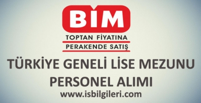 BİM Kasiyer ve Mağaza Personeli alımı iş başvurusu yapma