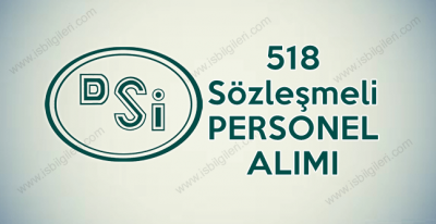 Devlet Su İşleri 518 Sözleşmeli Personel Alım duyurusu yayınladı