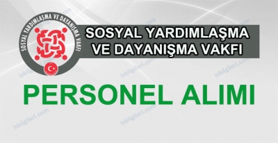 Hatay  SYDV personel alımı