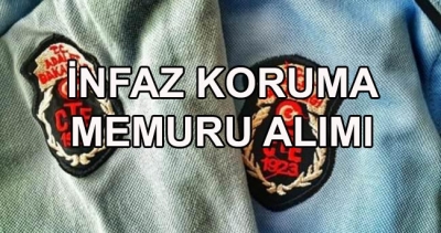 İnfaz Koruma Memuru Alımı