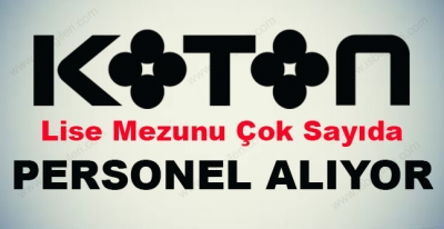 Koton Lise Mezunu Personel Alımı Yapıyor