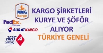 Kurye Şoför Alımı Yapan Kargo Firmaları