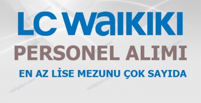 LC Waikiki Personel Alımı İş İlanı 2019