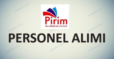 Pirim Gıda Personel Eleman Alımı İş İlanı