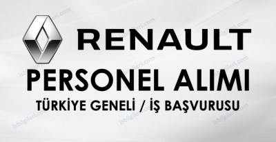 Renault Personel Alımı İş İlanı