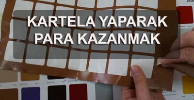 Renk Kartelası Yaparak Para Kazanın