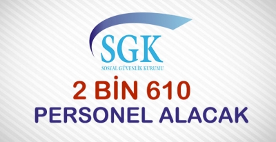 Sosyal Güvenlik Kurumu 2 Bin 610 Memur Alacak