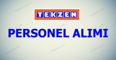 Tekzen Personel Alımı İş İlanı