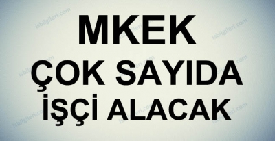Tesisatçı, kaynakçı, ve tornacı alımı yapılacak