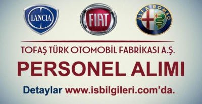 TOFAŞ Vasıflı Vasıfsız personel alımı yapıyor