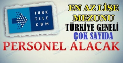 Türk Telekom 75 personel alacak