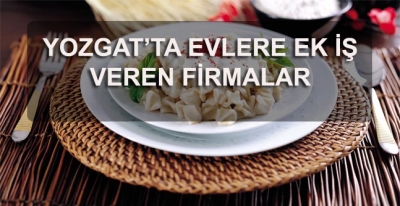 Yozgat Evlere Ek İş İmkanları 