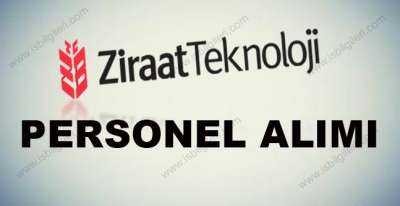 Ziraat Teknoloji Personel Alımı 2017